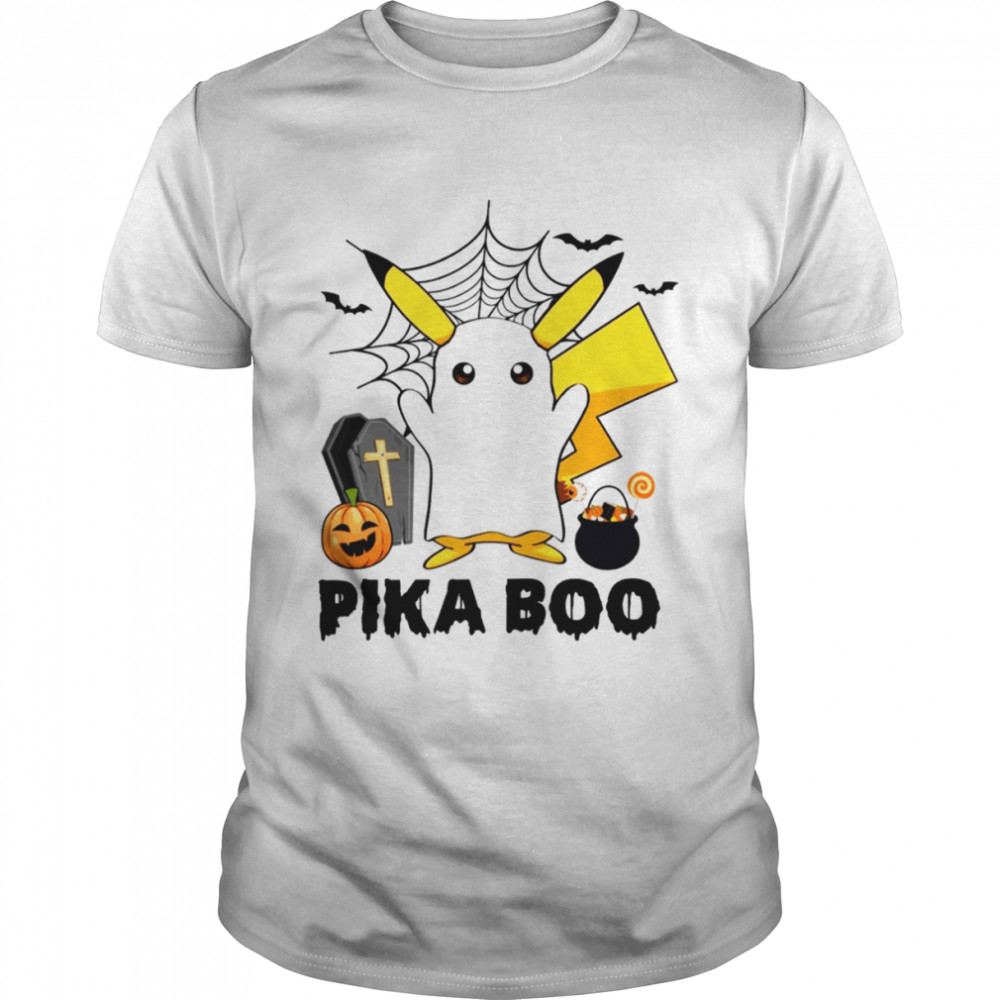 Pika Boo Halloween Pikachu shirt