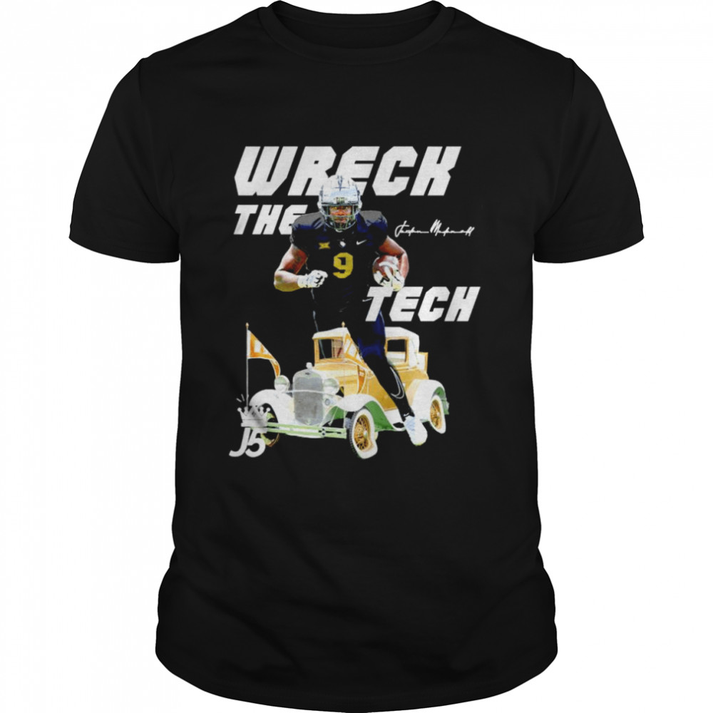 Wreck the tech Jordan Mcdonald UCF Knights shirt