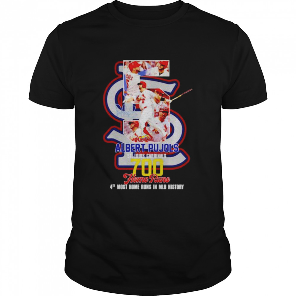 albert Pujols St Louis Cardinals 4th most home runs in MLB history shirt Classic Men's T-shirt