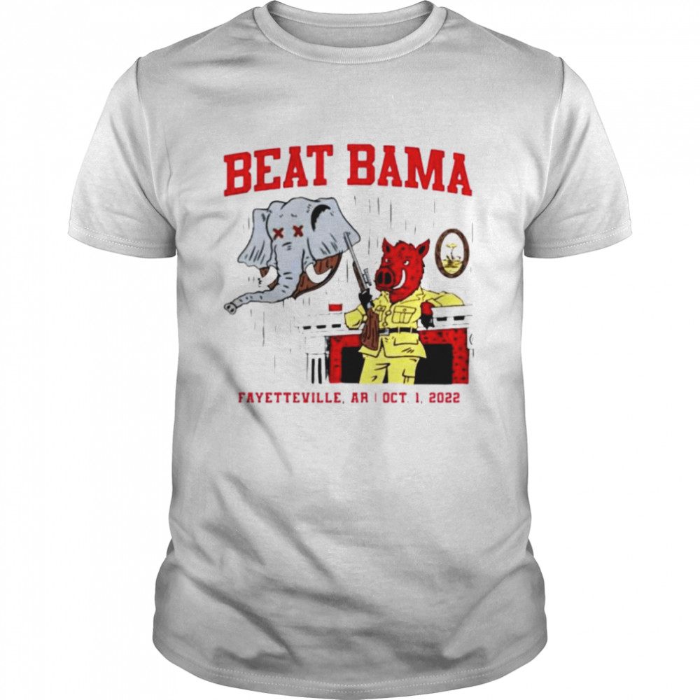 Arkansas Razorbacks Vs Alabama Crimson Tide Beat Bama T-shirt