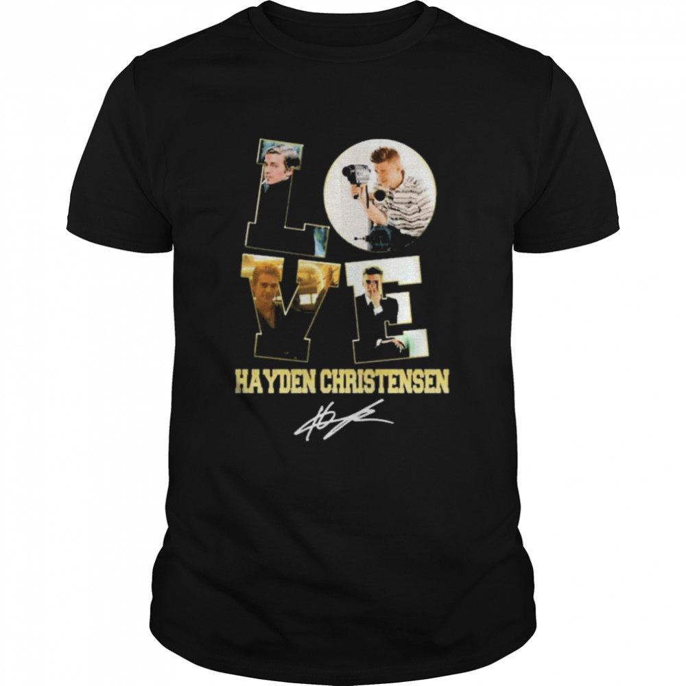 Love Hayden Christensen signature shirt