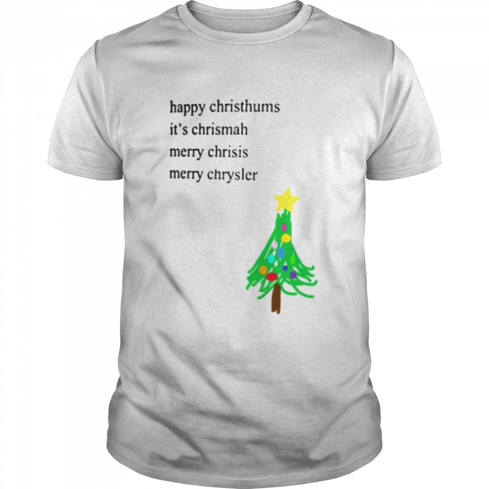 Merry Chrysler Christmas Design Xmas shirt