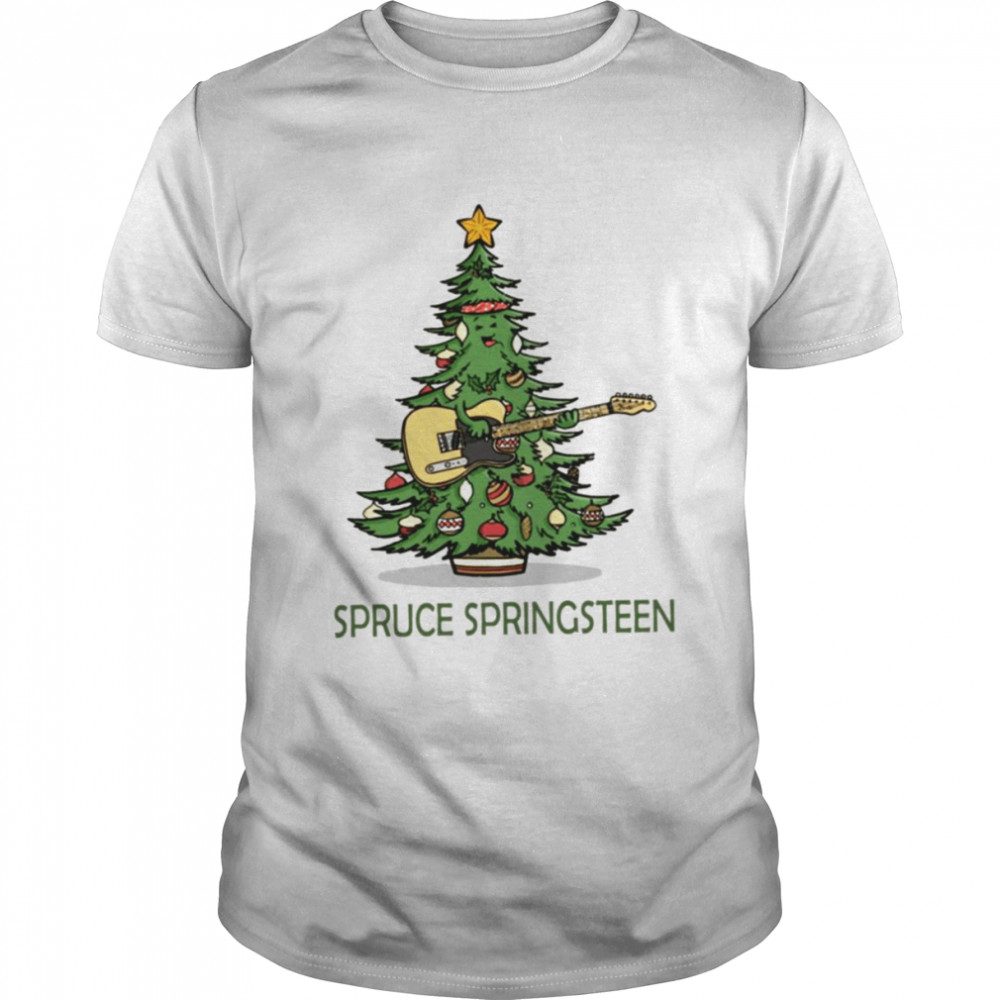 Springsteen Spruce Being A Christmas Tree shirt