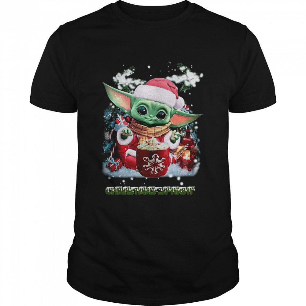 Baby Yoda Christmas Spirit shirt