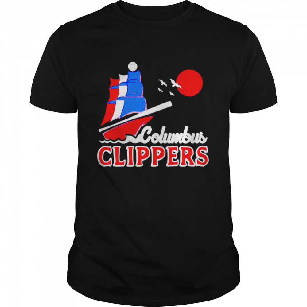Columbus Clippers where i’m from royal ship sunset shirt