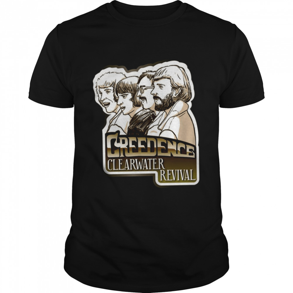 Crclre Creedence Clearwater Revival Band shirt
