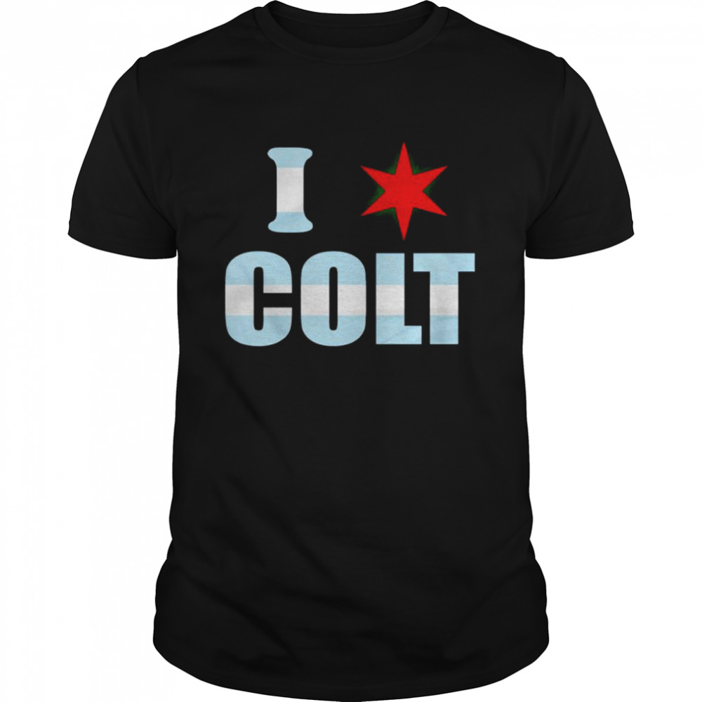 I love Chicago Star Colt shirt