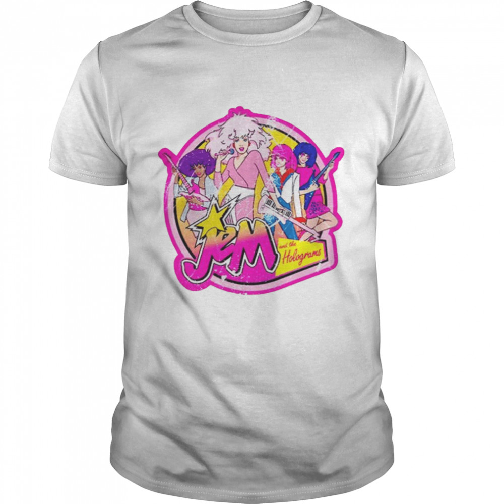 Jem And The Holograms Tour Distressed shirt