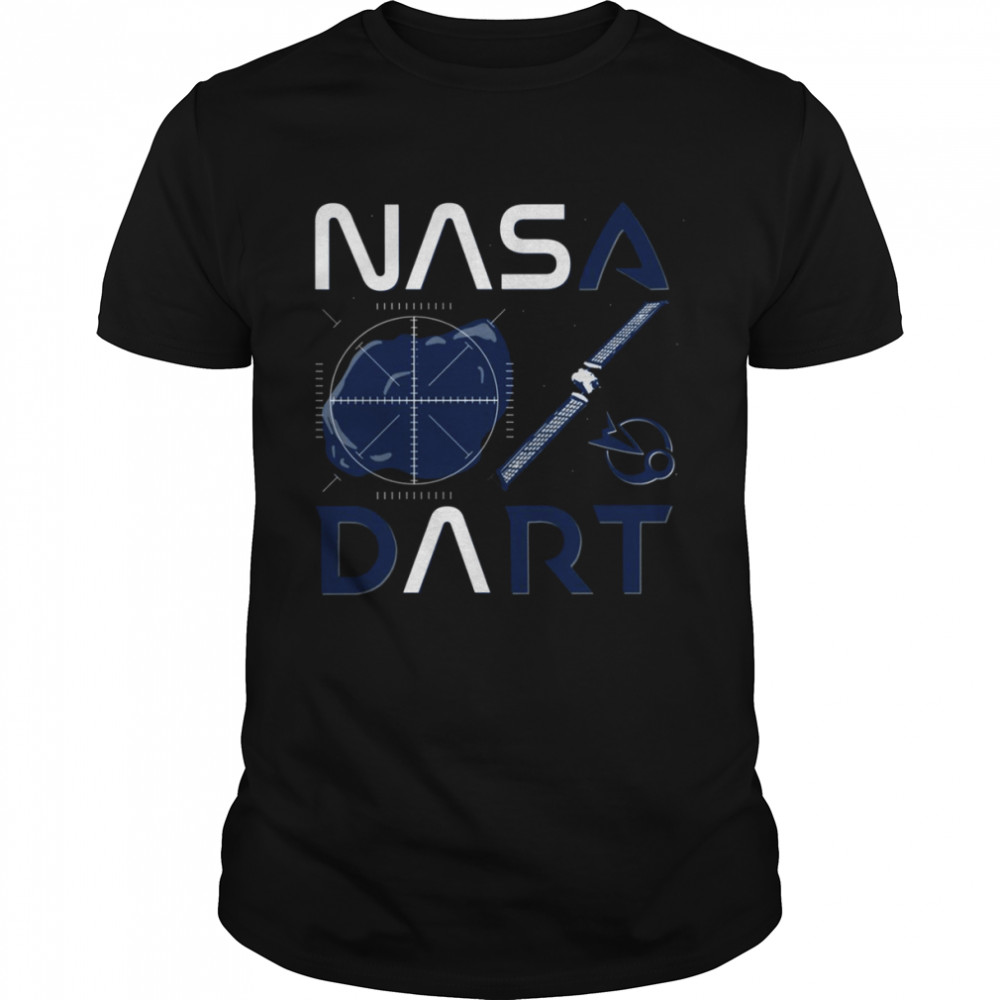 Navy Art Nasa Dart Double Asteroid Redirection Test shirt