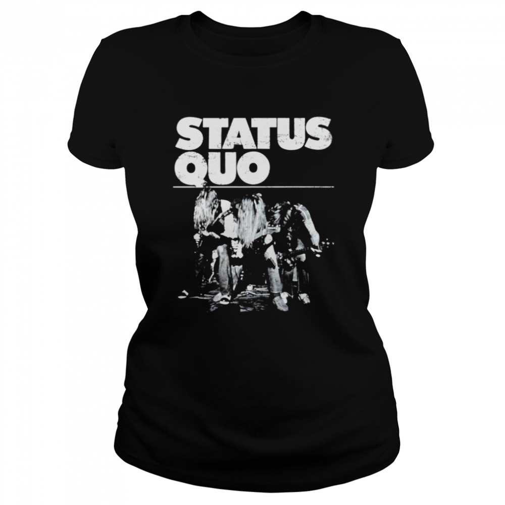 Quick On The Draw Status Quo shirt Classic Women's T-shirt
