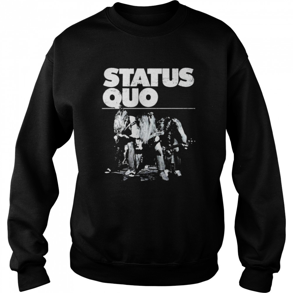 Quick On The Draw Status Quo shirt Unisex Sweatshirt