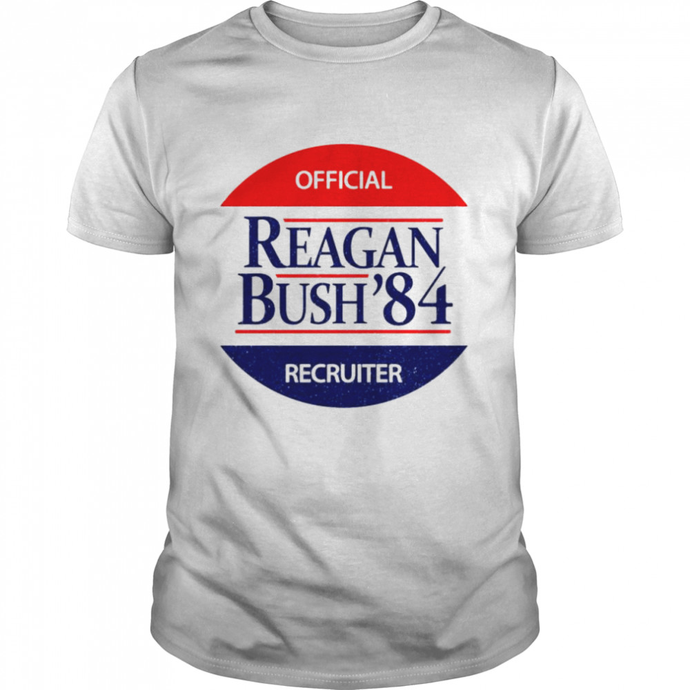 Reagan Bush’84 Recruiter shirt