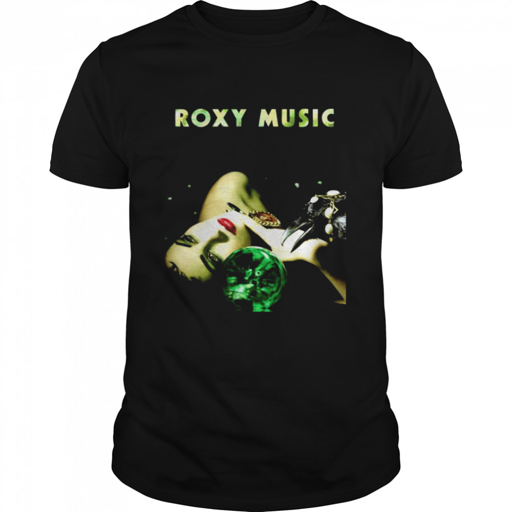 Retro Music Art Roxy Music Band shirt