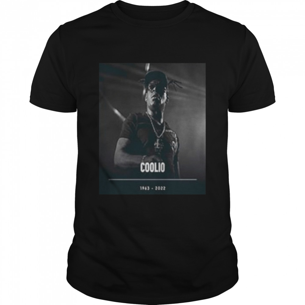 Rip coolio 1963 2022 thank you for the memories shirt