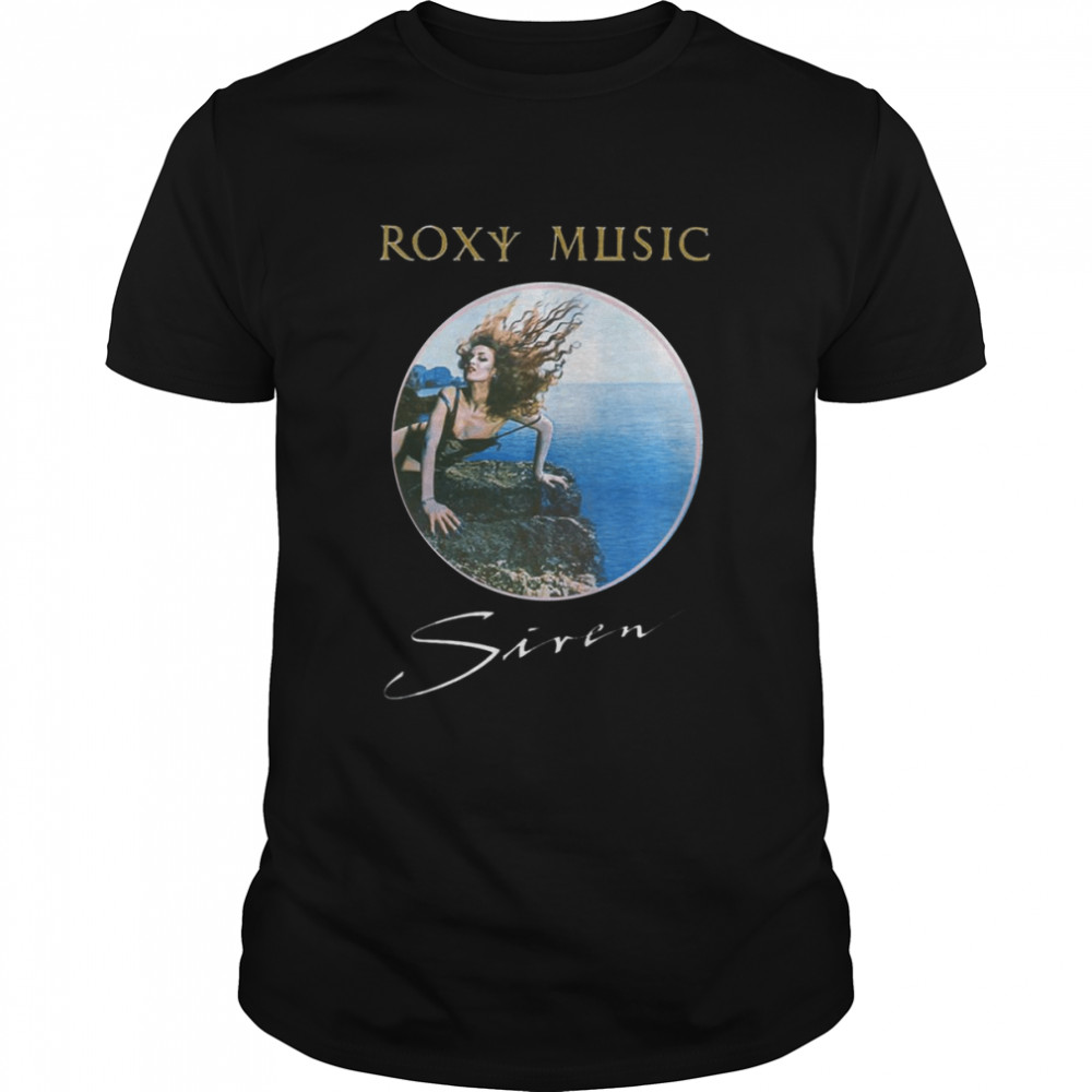 Roxy Siren Roxy Music Album shirt