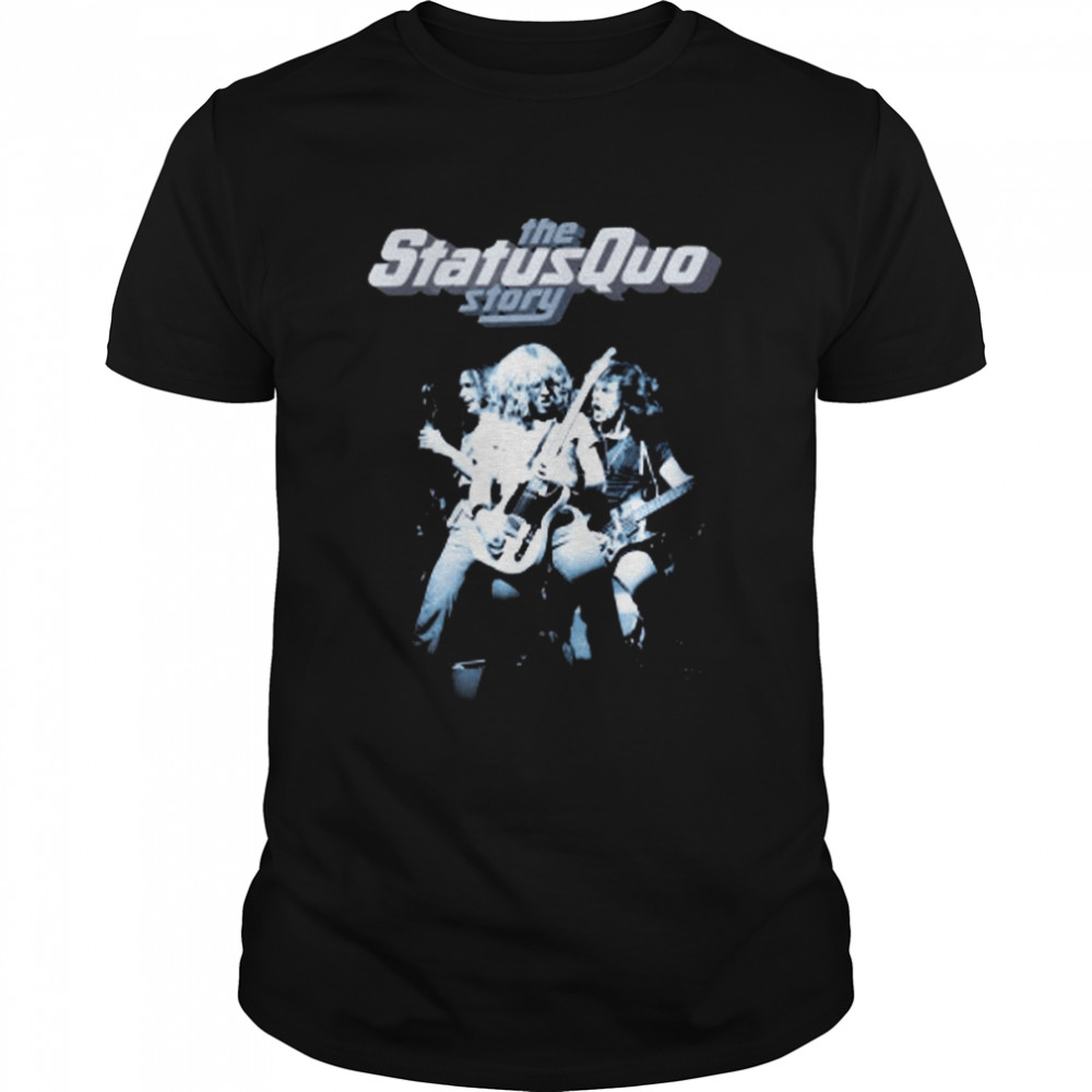 The Status Quo Story Vintage shirt