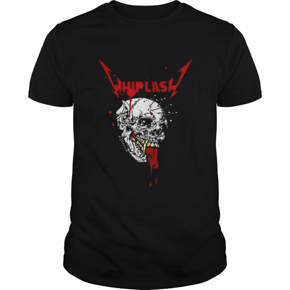 Whiplash Skull Art Status Quo shirt