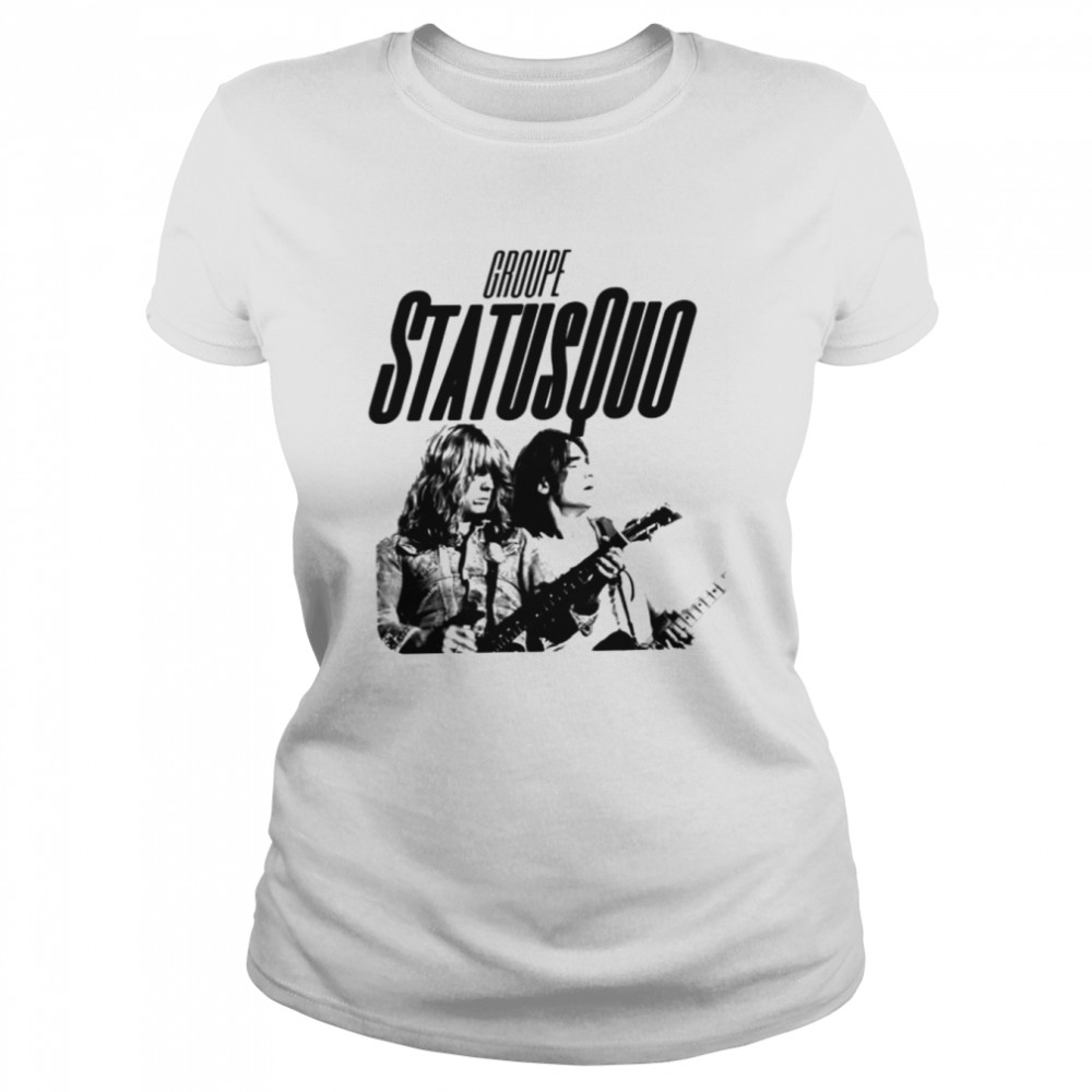 90s Design Group Groupe Status Quo shirt Classic Women's T-shirt