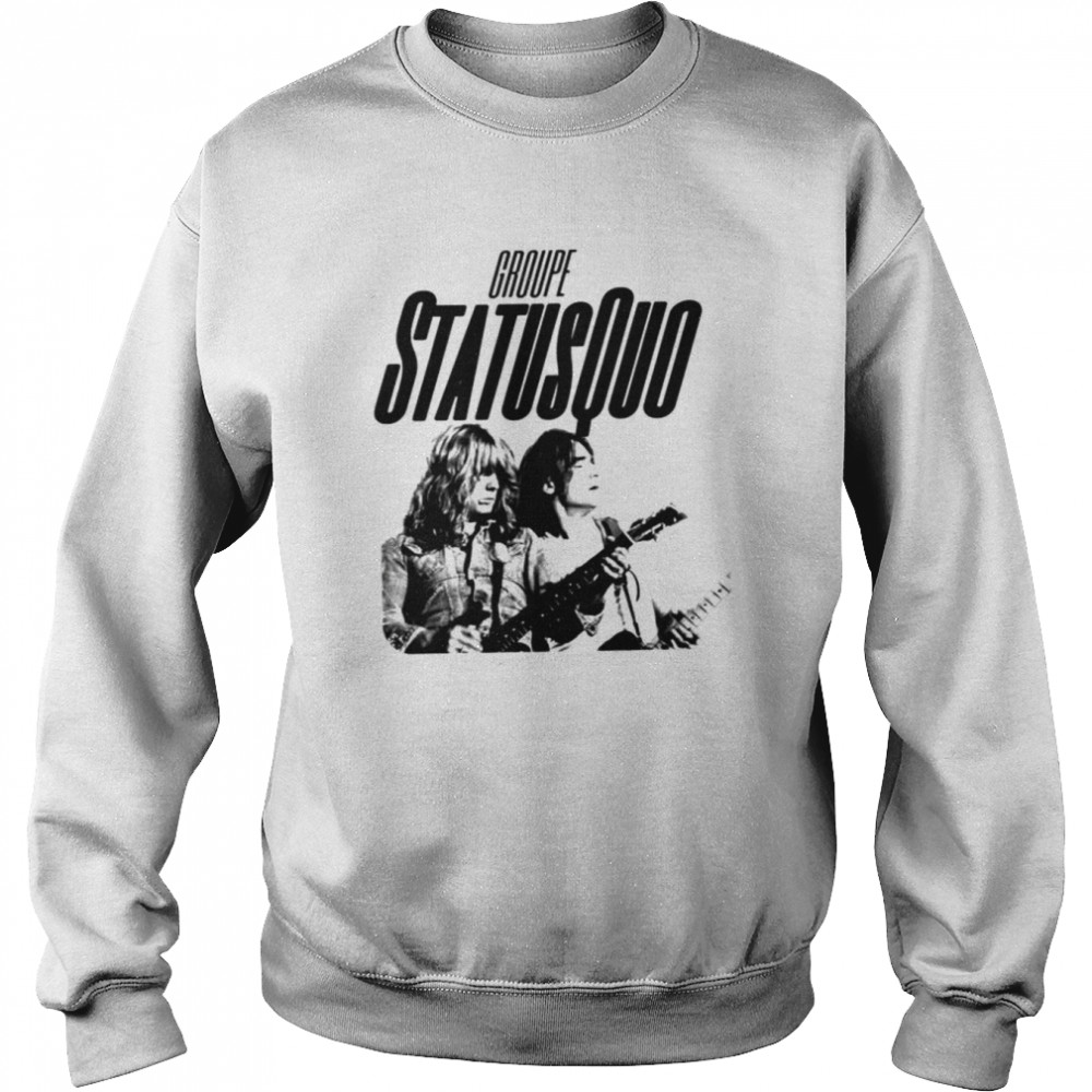 90s Design Group Groupe Status Quo shirt Unisex Sweatshirt