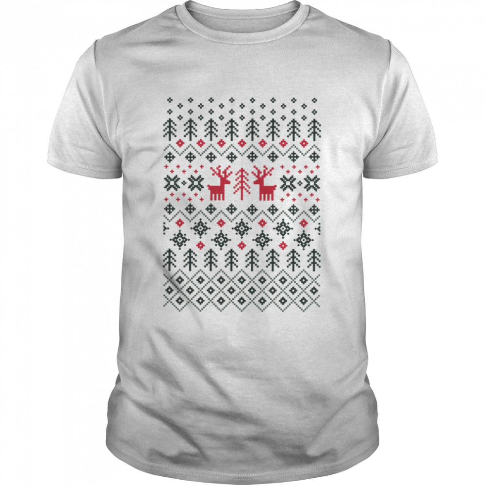 Aesthetic Design Holiday Pattern shirt
