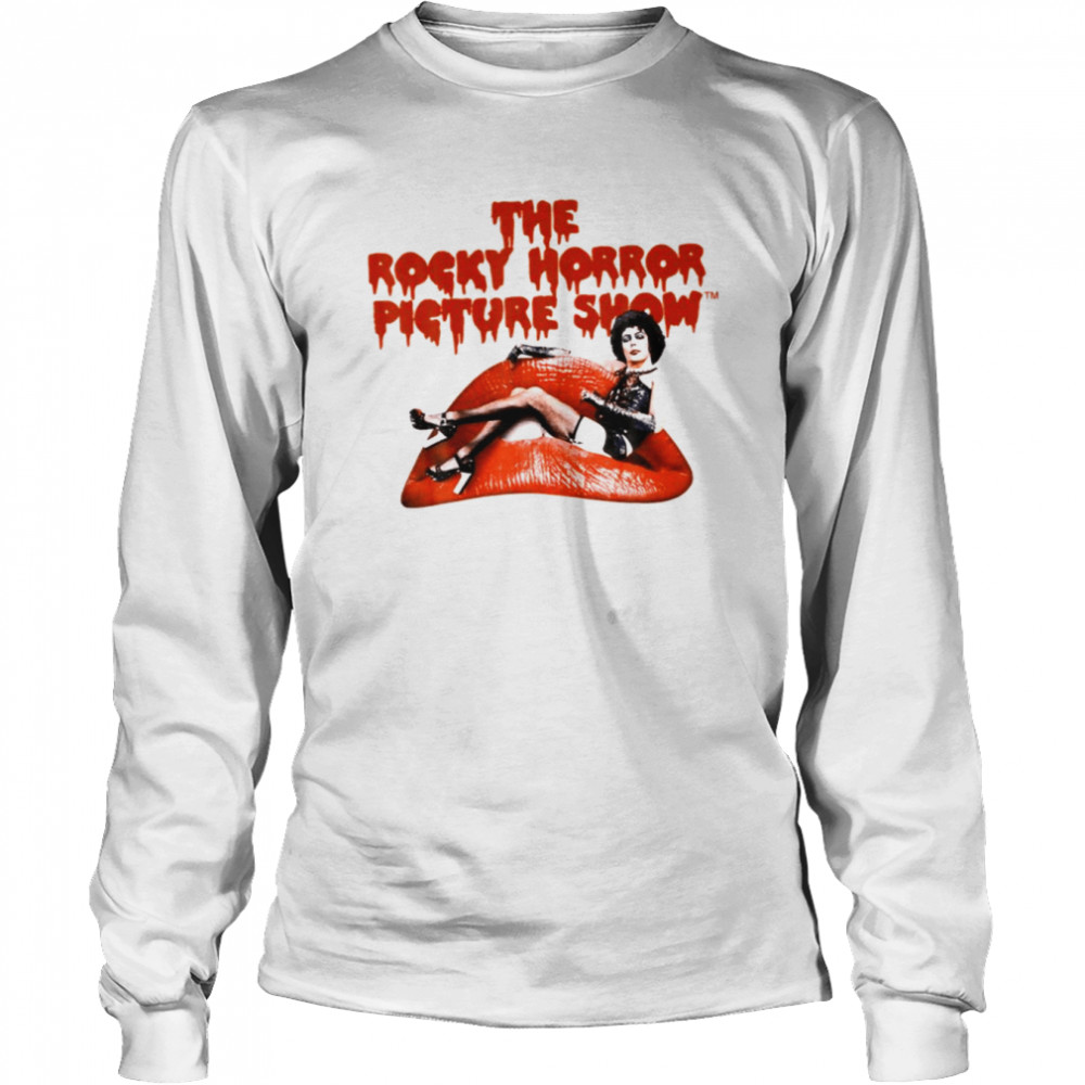 Bands The Rocky Horror Picture Show Furter Logo shirt Long Sleeved T-shirt