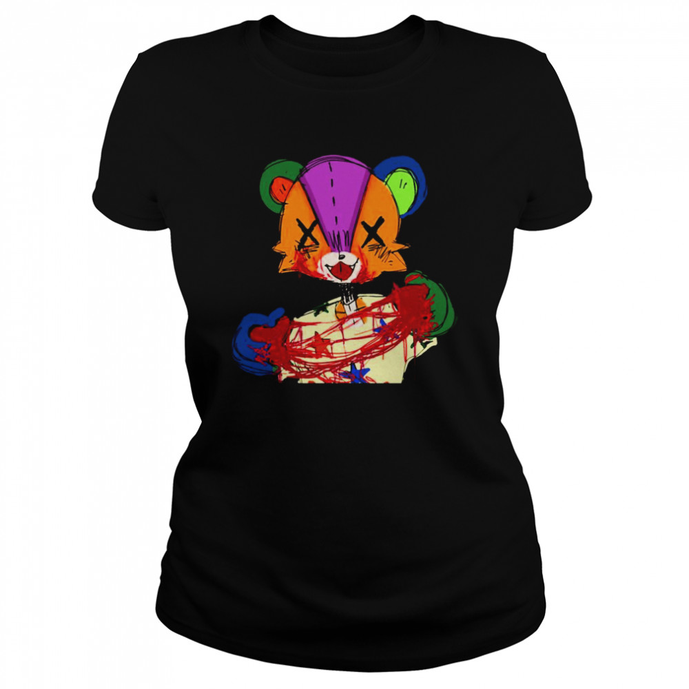 Bloody Stitches Halloween Animal Crossing shirt Classic Women's T-shirt