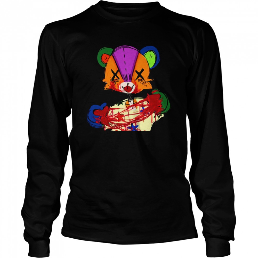 Bloody Stitches Halloween Animal Crossing shirt Long Sleeved T-shirt