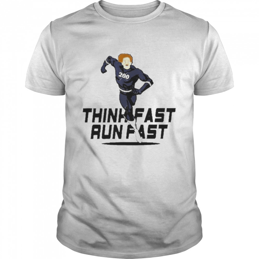 Chad Powers 200 American Football Think Fast Run Fast Shirt