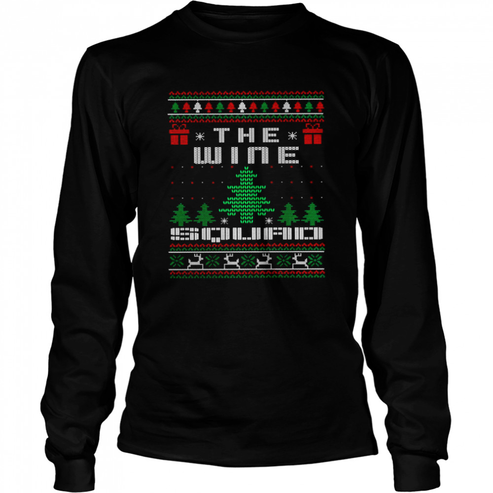 Christmas The Wine Squad Xmas shirt Long Sleeved T-shirt