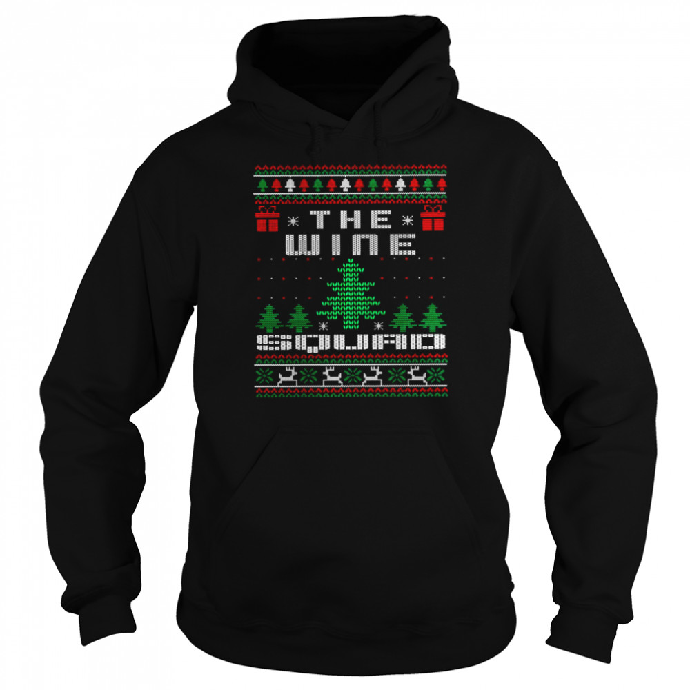 Christmas The Wine Squad Xmas shirt Unisex Hoodie