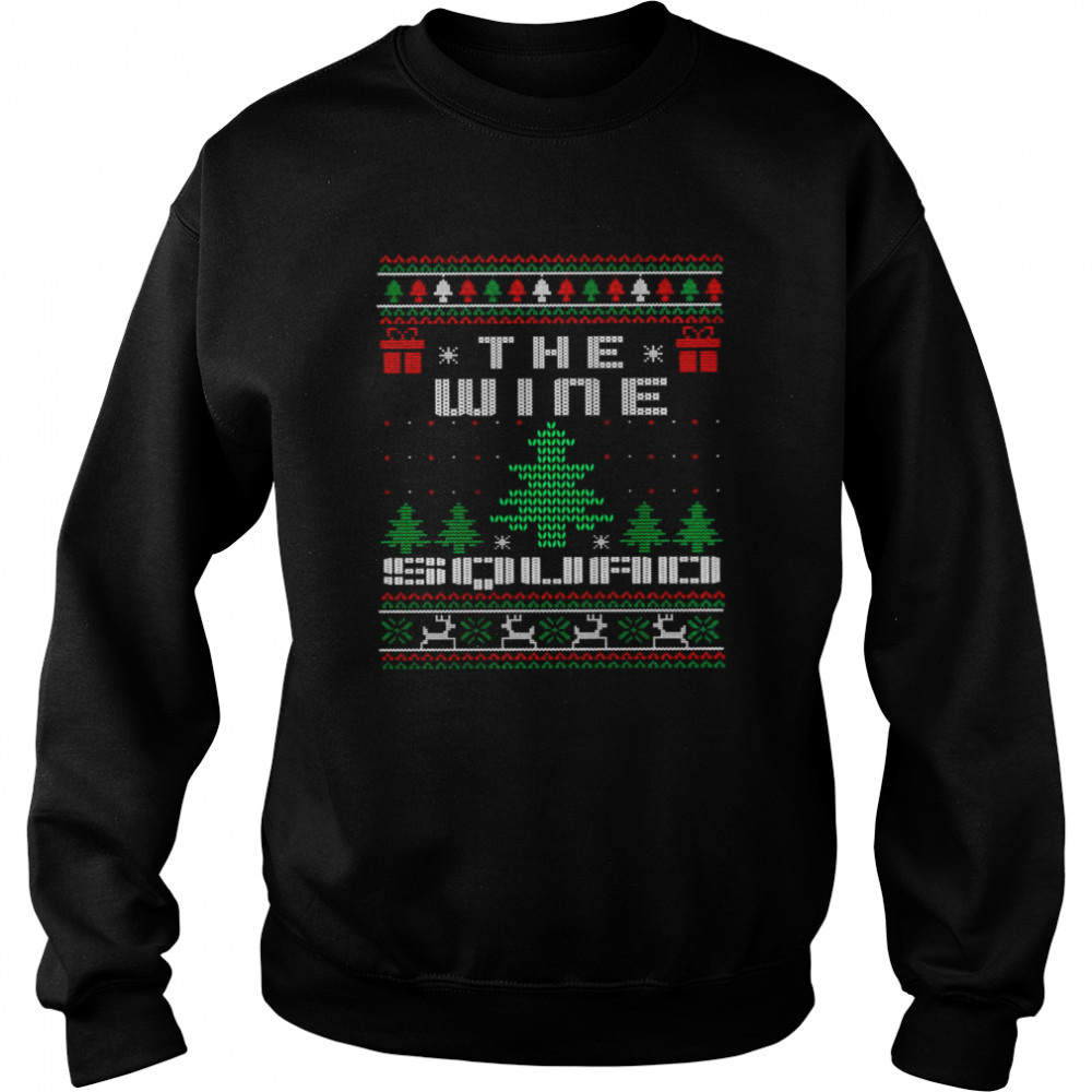 Christmas The Wine Squad Xmas shirt Unisex Sweatshirt