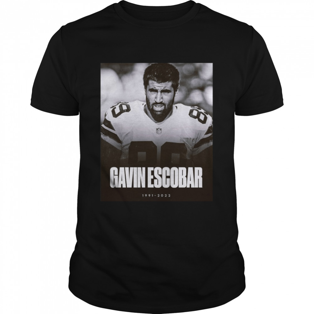 Dallas Cowboy Gavin Escobar 1991-2022  Classic Men's T-shirt