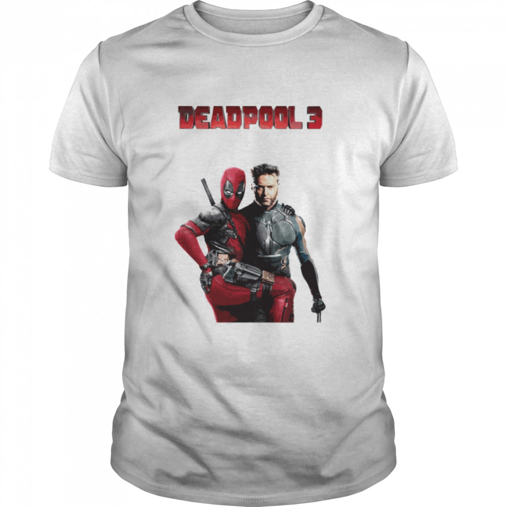 Deadpool 3 Wolverine Hugh Jackman Ryan Reynolds shirt
