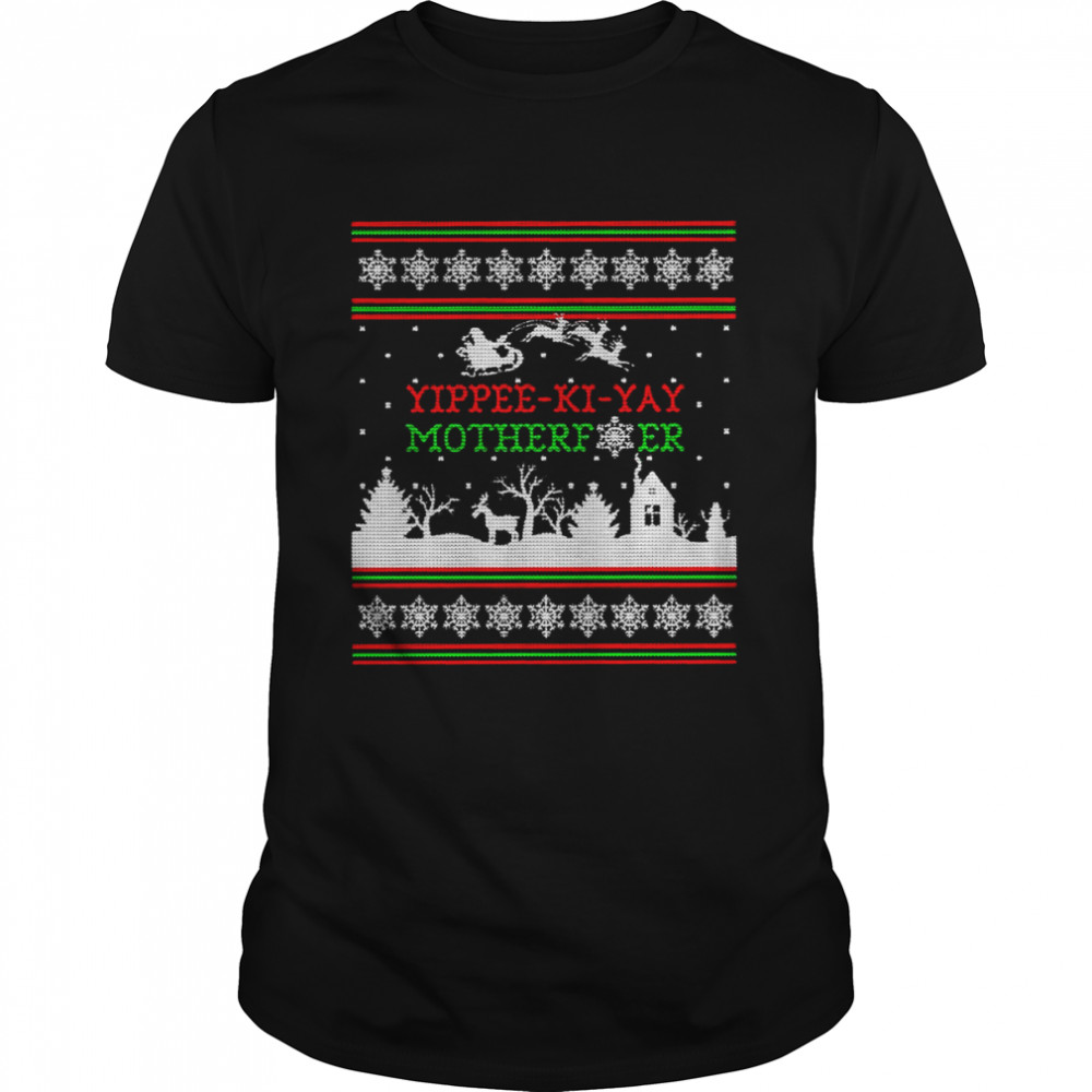 Die Hard Yippee Ki Yay Christmas shirt Classic Men's T-shirt