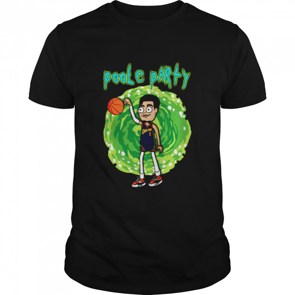 Green Slime Poole Party Jump Rick And Morty shirt