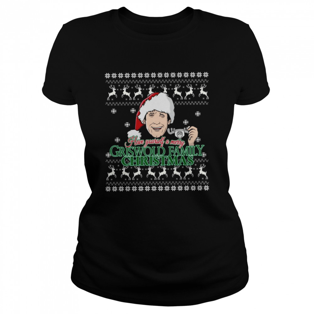 Have Yourself A Merry Griswold Family Christmas shirt Classic Women's T-shirt