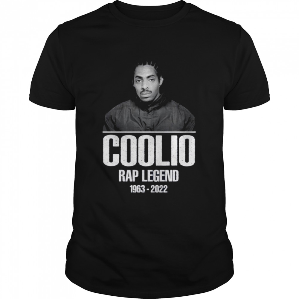 RIP Coolio Rapper 1963-2022 Rap Legend T- Classic Men's T-shirt