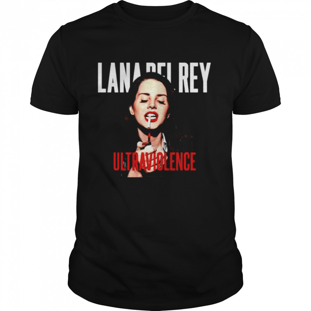Smoking Lana Del Rey Ultraviolence Shirt