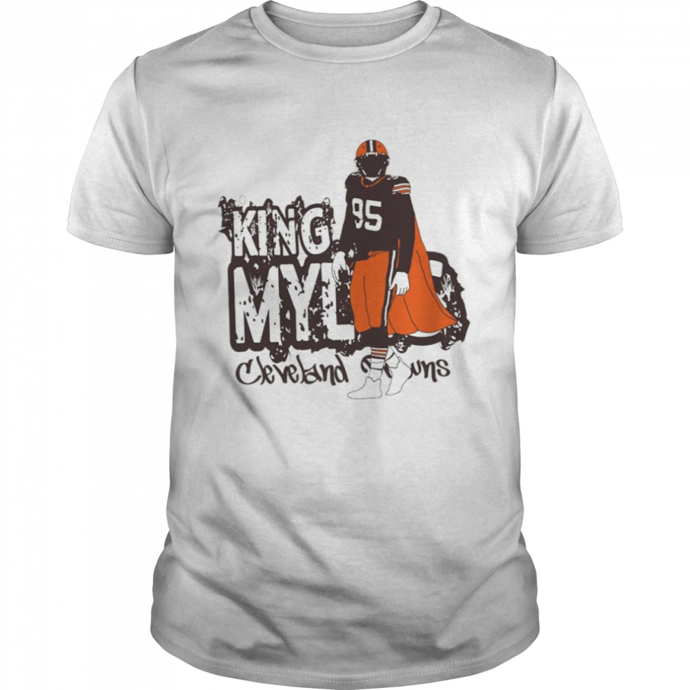 The King Cleveland Browns Myles Garrett shirt
