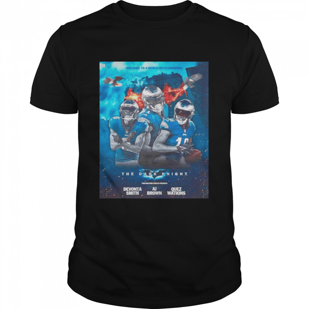 Welcome To A World With Endzones The Dark Knight Shirt