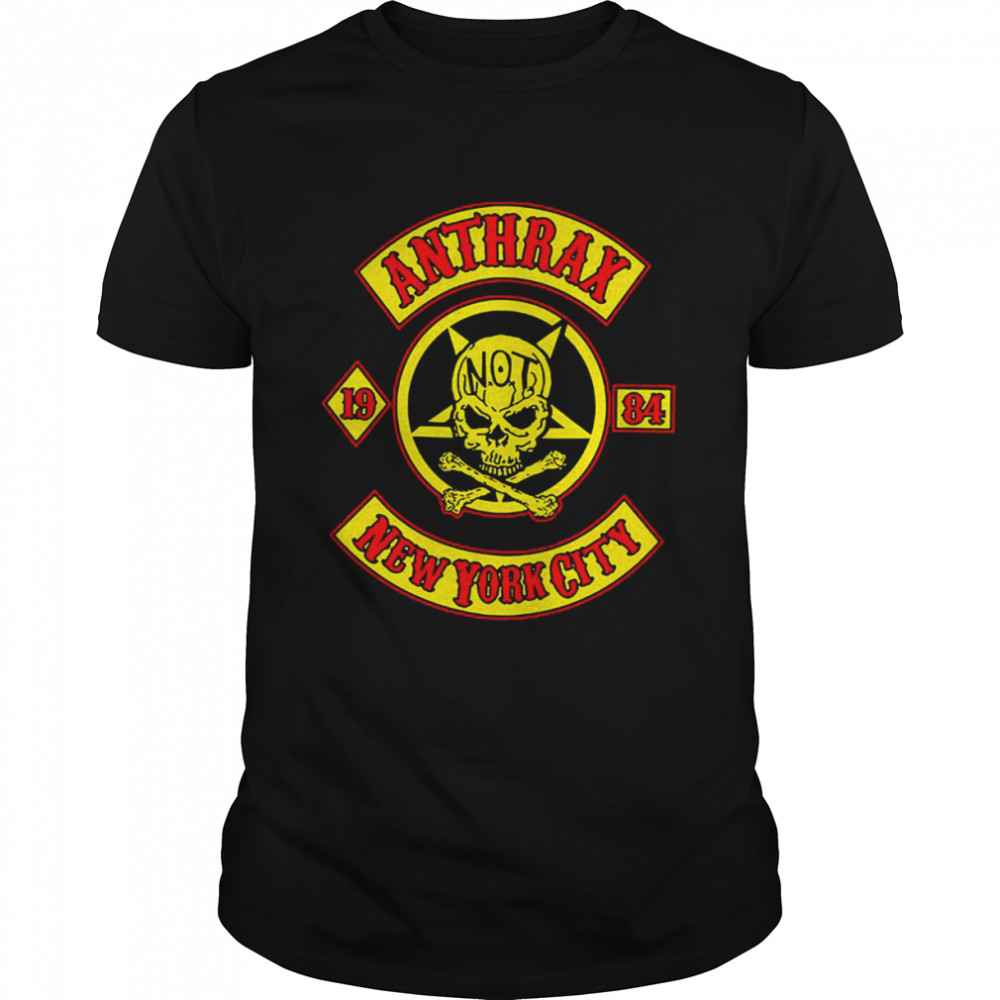1984 Est Newyork City Metal Anthrax shirt Classic Men's T-shirt