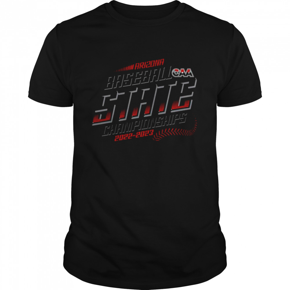 2022 2023 CAA Arizona Baseball State Championships  Classic Men's T-shirt