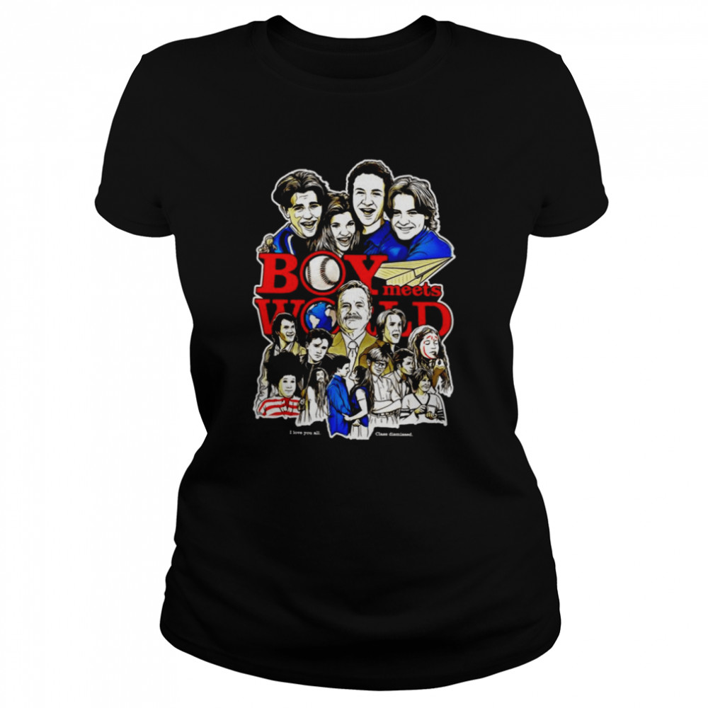All Characters In Boy Meets World Animated shirt Classic Women's T-shirt