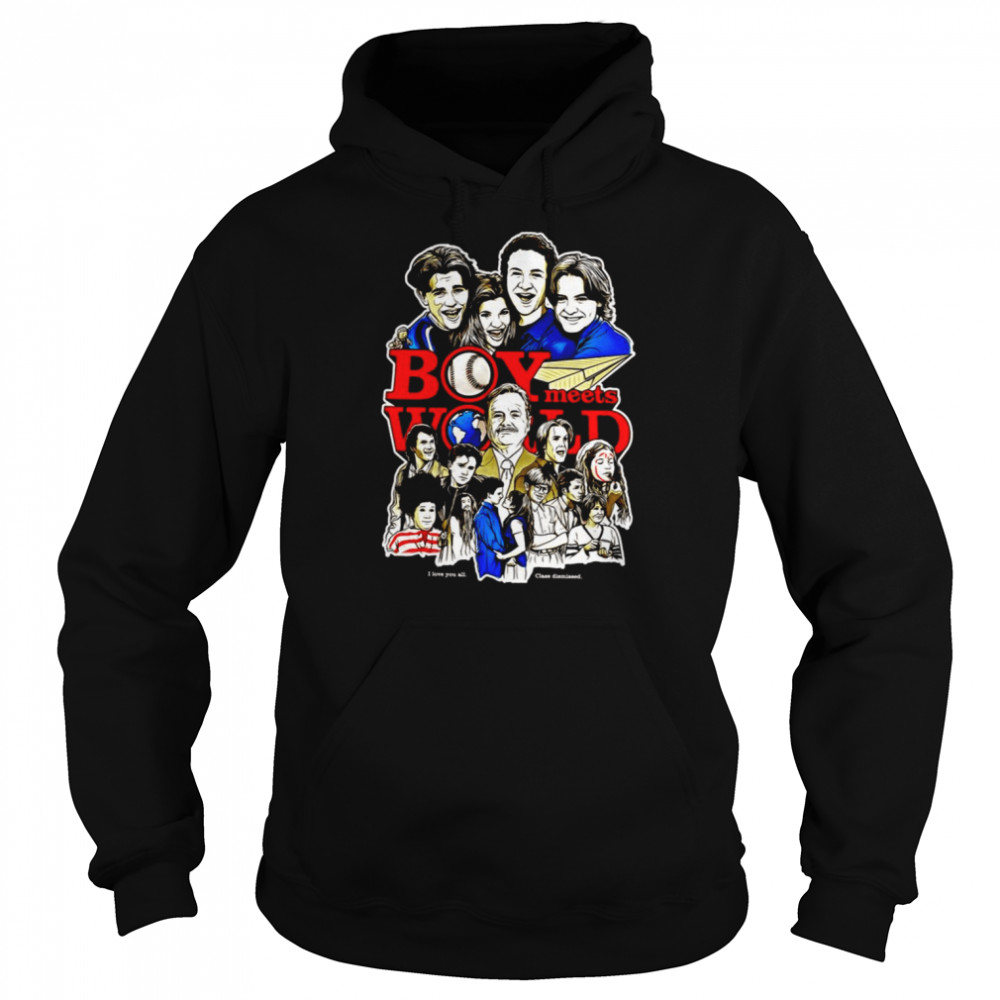 All Characters In Boy Meets World Animated shirt Unisex Hoodie