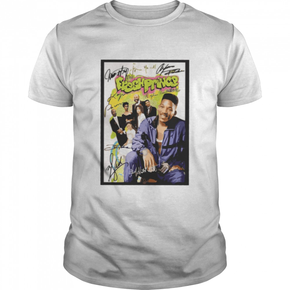 Cbarto The Fresh Prince Of Bel Air With Signature shirt