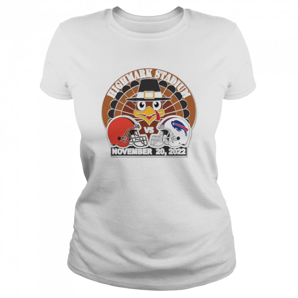 Cleveland Browns Vs Buffalo Bills Highmark Stadium November 20 2022 shirt Classic Women's T-shirt