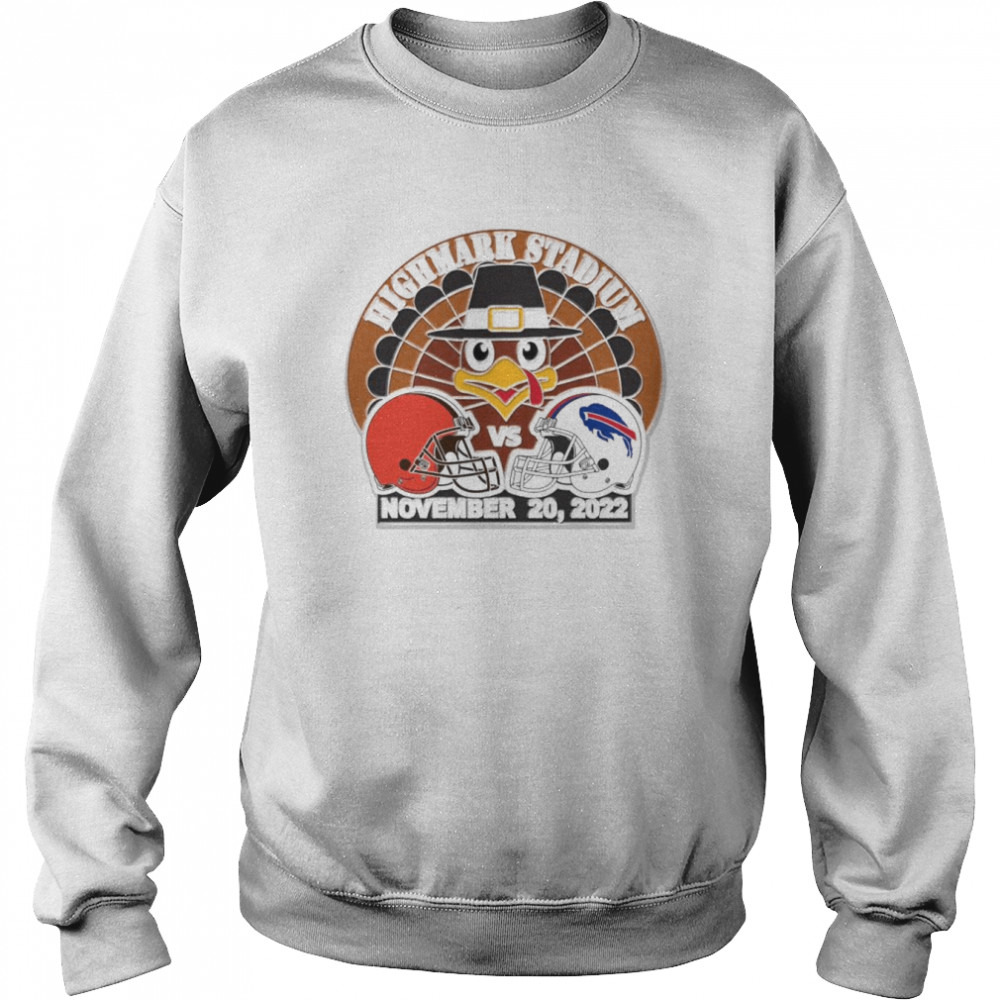 Cleveland Browns Vs Buffalo Bills Highmark Stadium November 20 2022 shirt Unisex Sweatshirt