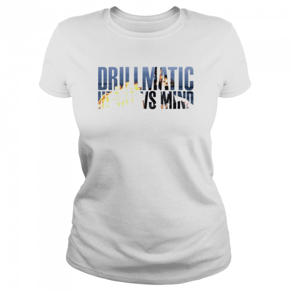 Drillmatic Heart Vs Mind Cover Artwork The Game shirt Classic Women's T-shirt