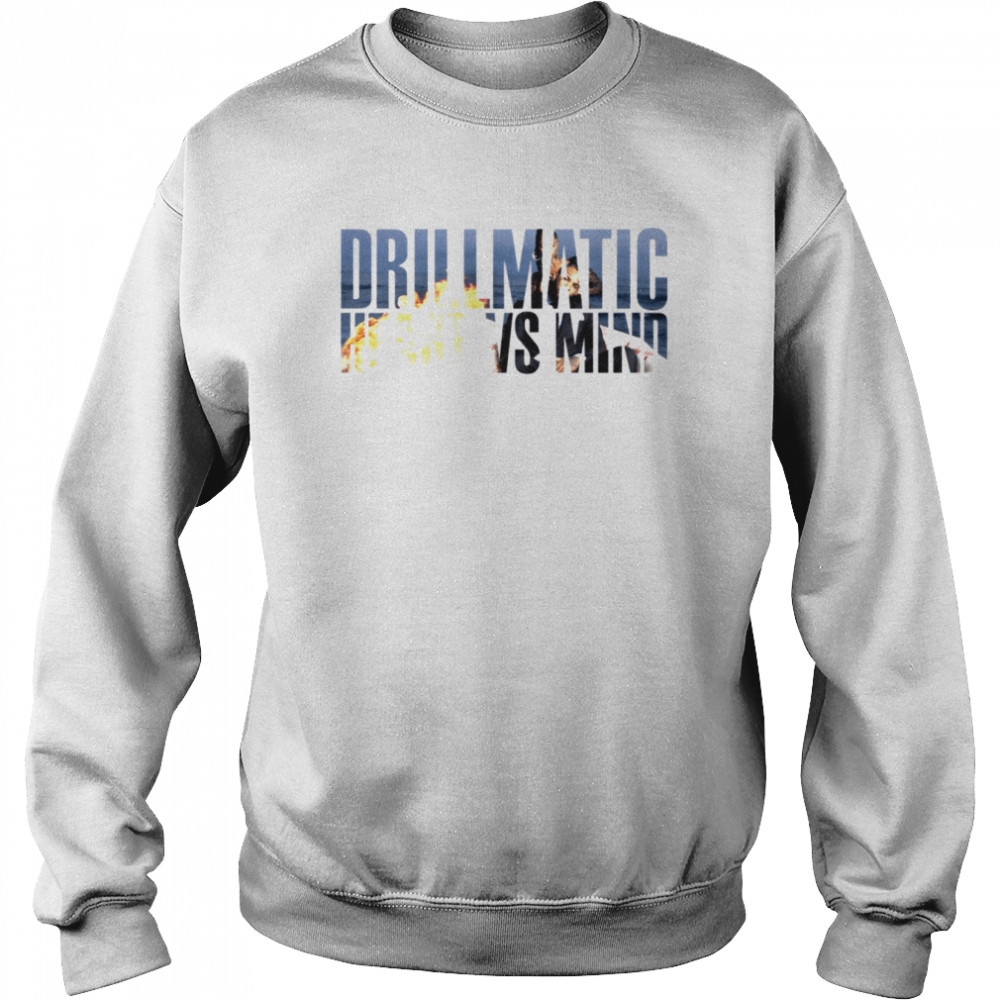 Drillmatic Heart Vs Mind Cover Artwork The Game shirt Unisex Sweatshirt