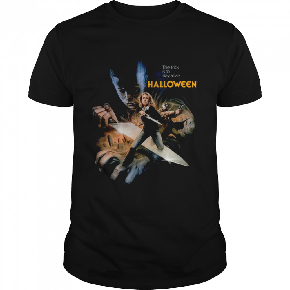 Halloween Immortal Classic The Trick Is To Say Alive 2022 Shirt